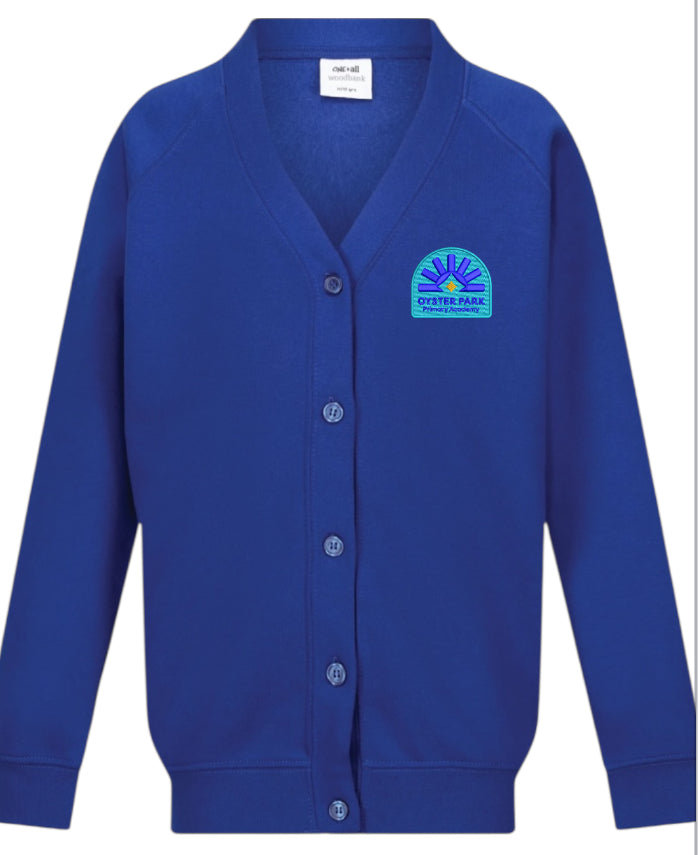 Oyster Park Cardigan New logo