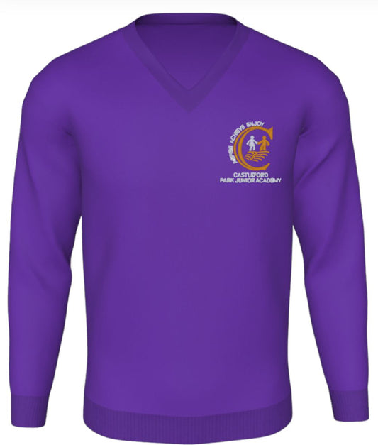 Castleford Park Junior V-neck Sweatshirt