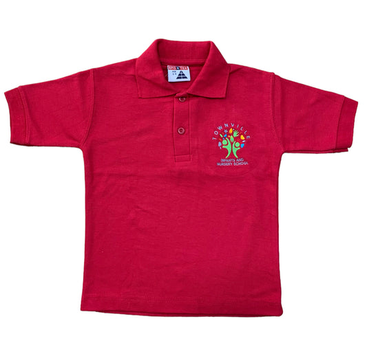 Townville Infants and Nursery School Red Poloshirt