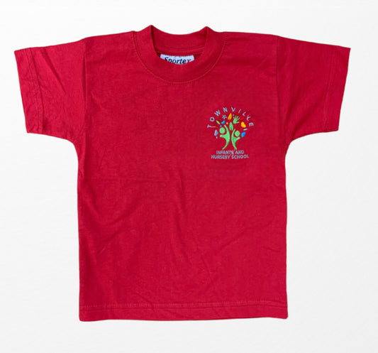Townville Infants and Nursery School Red T-shirt