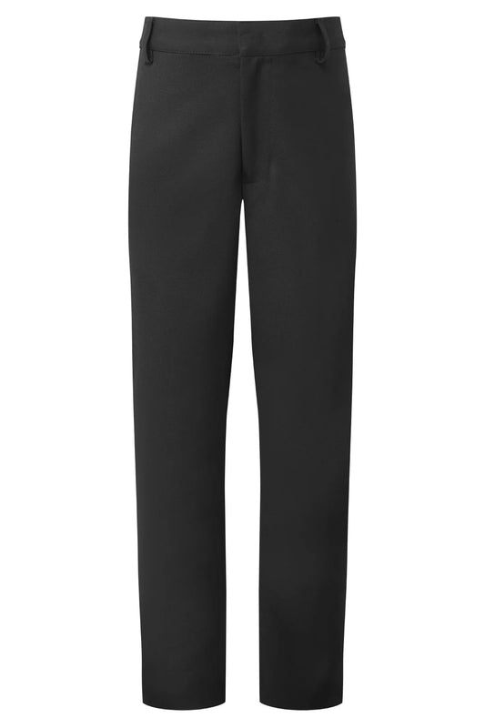 Boys Black Zip and Clip trousers