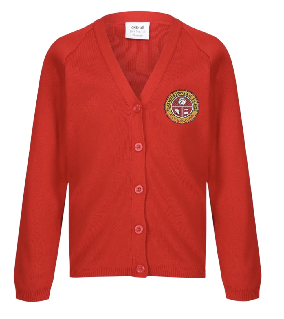 Featherstone All Saints C of E knitted cardigan