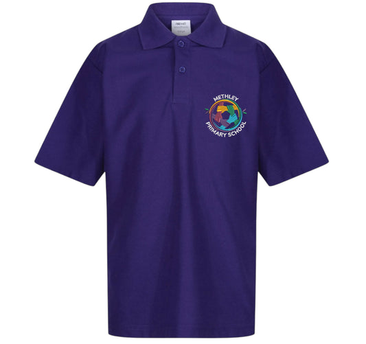 Methley Primary Poloshirt New logo