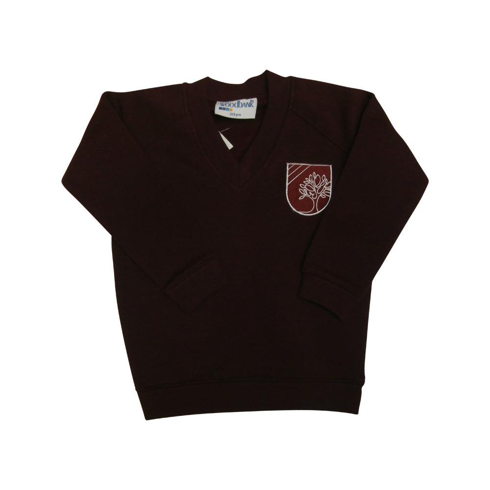 Orchard Head V Neck School Sweatshirt